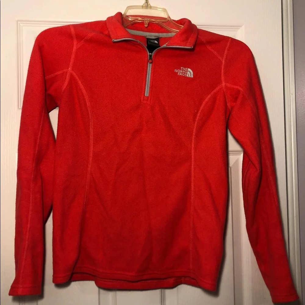 Coral womens fleece sweatshirt